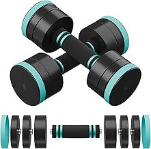 Dripex Adjustable Weight Lifting Dumbbells 2.5kg 5kg 7.5kg 10kg 15kg 25kg 30kg Ultra Compact Steel Dumbbells with Foam Handle for Weightlifting, Home Gym Workout