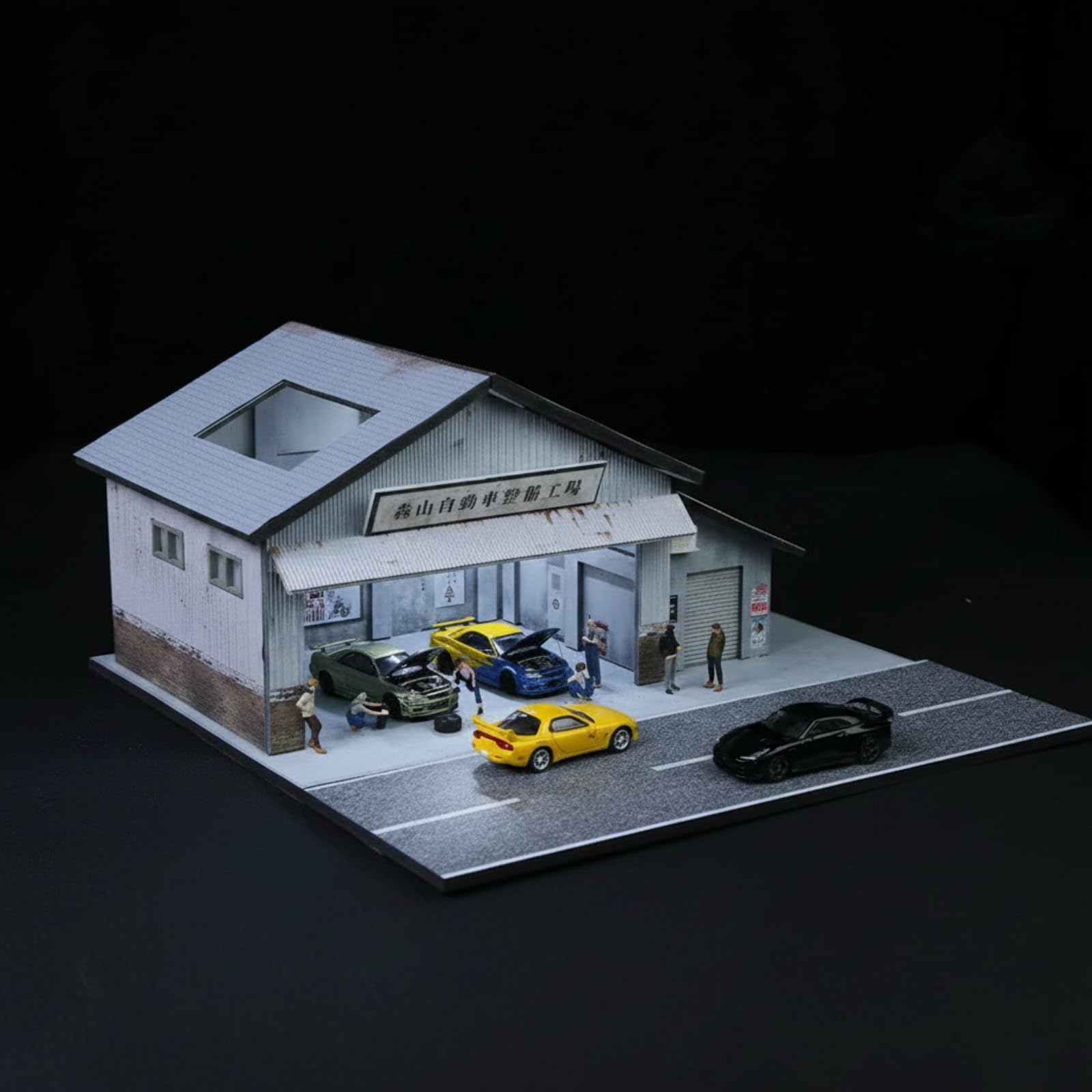Modello di Officina con Strada