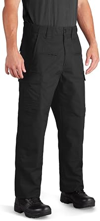 Propper Men s Kinetic Tactical Cargo Pants Stretch Performance Duty Workwear with Durable Construction - Black, 38X32