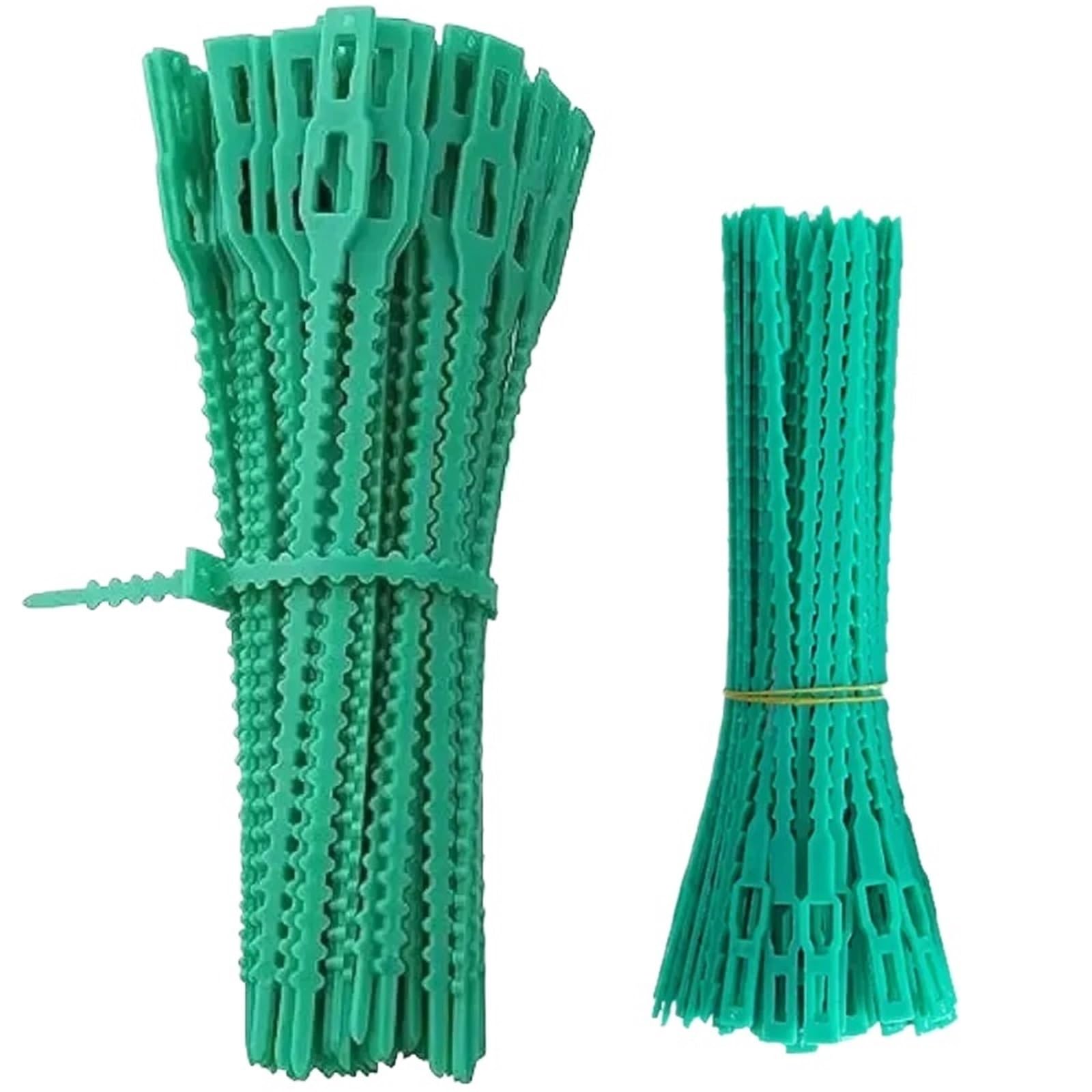 Zuxwux 17Cm Plant Twist Ties Reusable Garden Cable Ties Plant Tree Support Fastener Locking Nylon Adjustable Tools(,50Pcs)