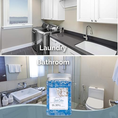 Miniatura 3 de SMELLS BEGONE Recambio de cuentas de gel eliminador de olores, elimina olores de baños, automóviles, barcos, caravanas y áreas de mascotas,