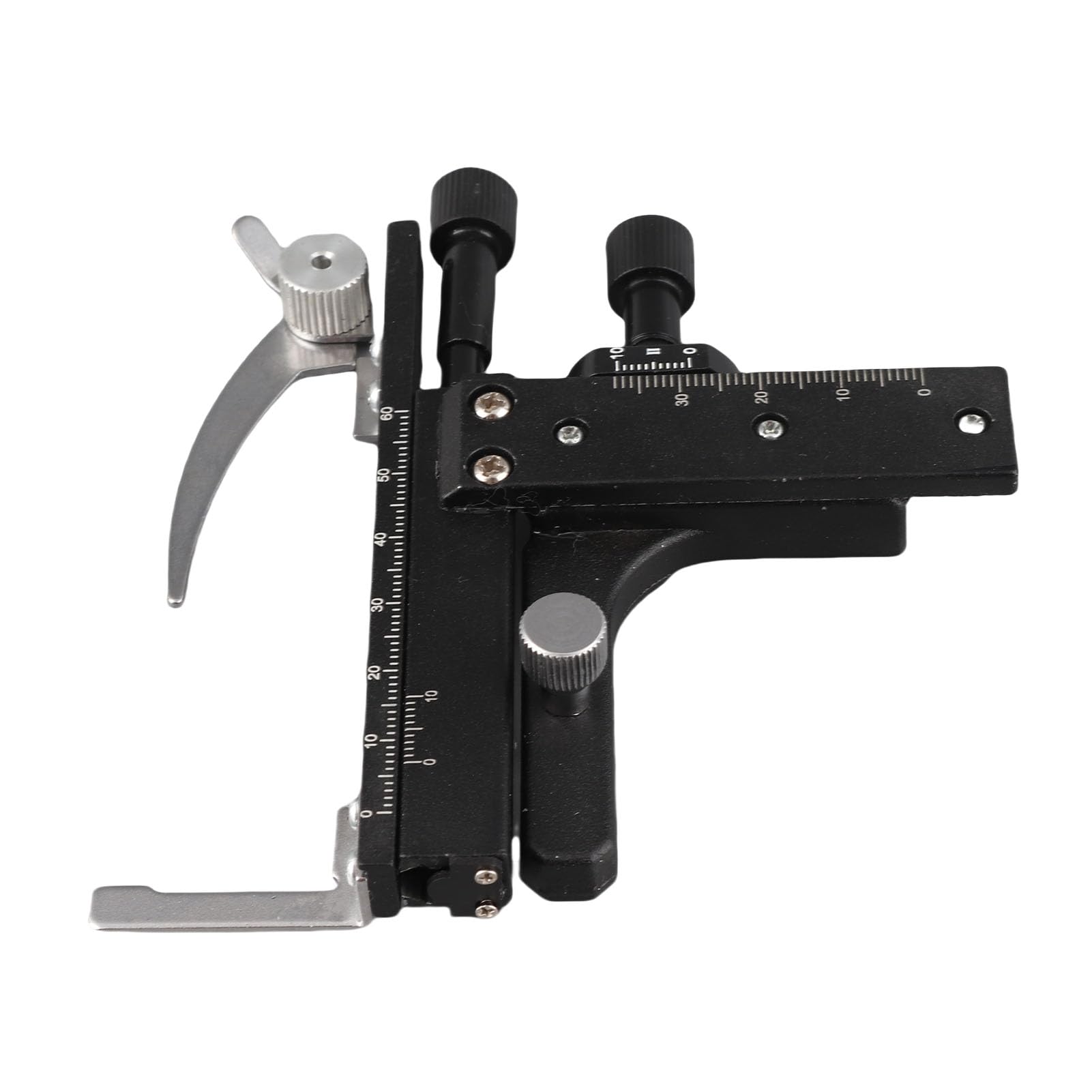 Tavolino Mobile per Microscopio, Fase Mobile del Microscopio Meccanico Professionale Calibro della Fase degli Accessori XY del con Scala