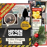 Hidden Games - Krimispiel-Adventskalender (Special Edition in 24 Episoden) - In den Fängen des Bösen - Deutsch - realistisches Krimispiel, spannendes Detektivspiel, Escape Room Spiel