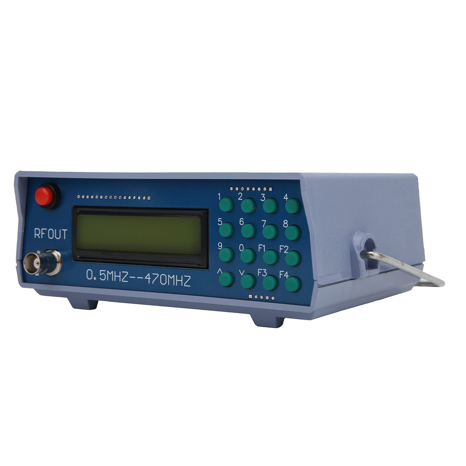 Générateur de Signal RF, Radio de Conditionnement de Modulation Audio de Source de Signal 800Hz 0.5MHZ‑470MHZ,Signal RF Testeur Nouvelle Version