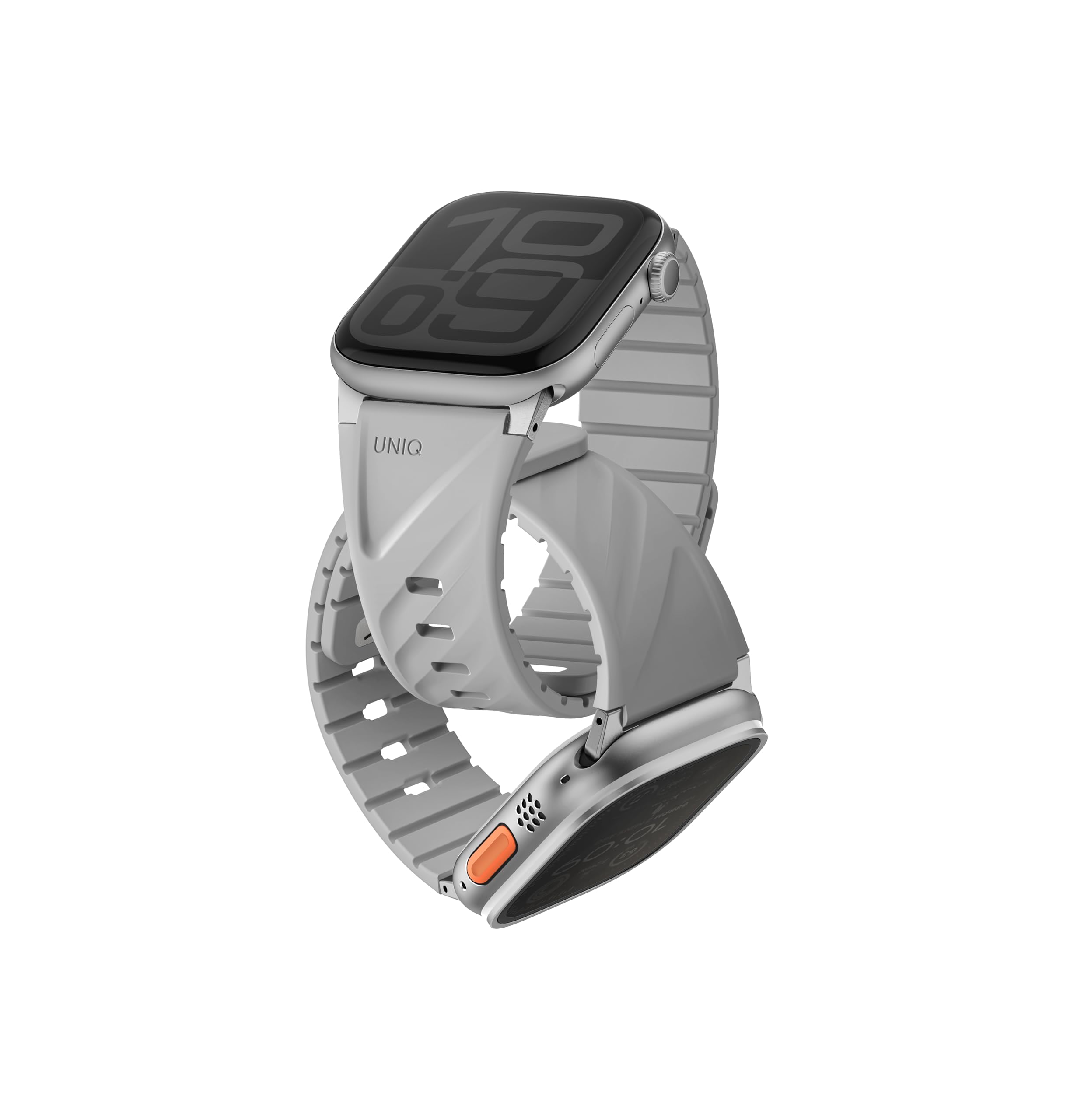 UNIQ Fluo Bracelet magnétique pour Apple Watch avec connecteur 49-40 mm