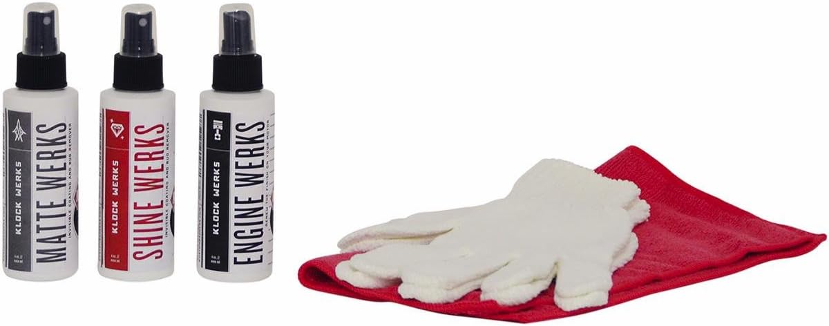 Klock Werks Kleanwerks Kleaner Kit - 4oz.Bottles KW05010379