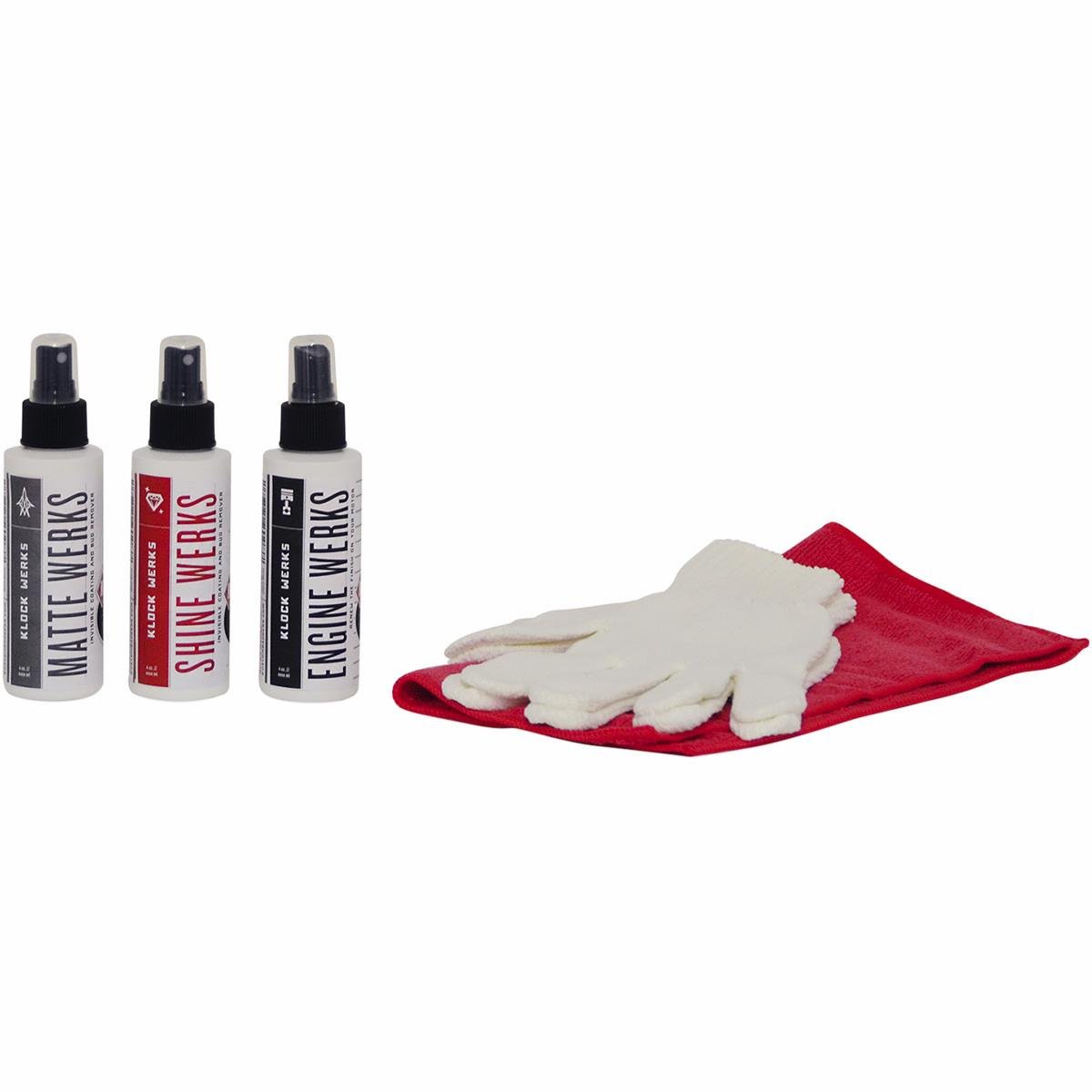 Klock Werks Kleanwerks Kleaner Kit - 4oz.Bottles KW05010379