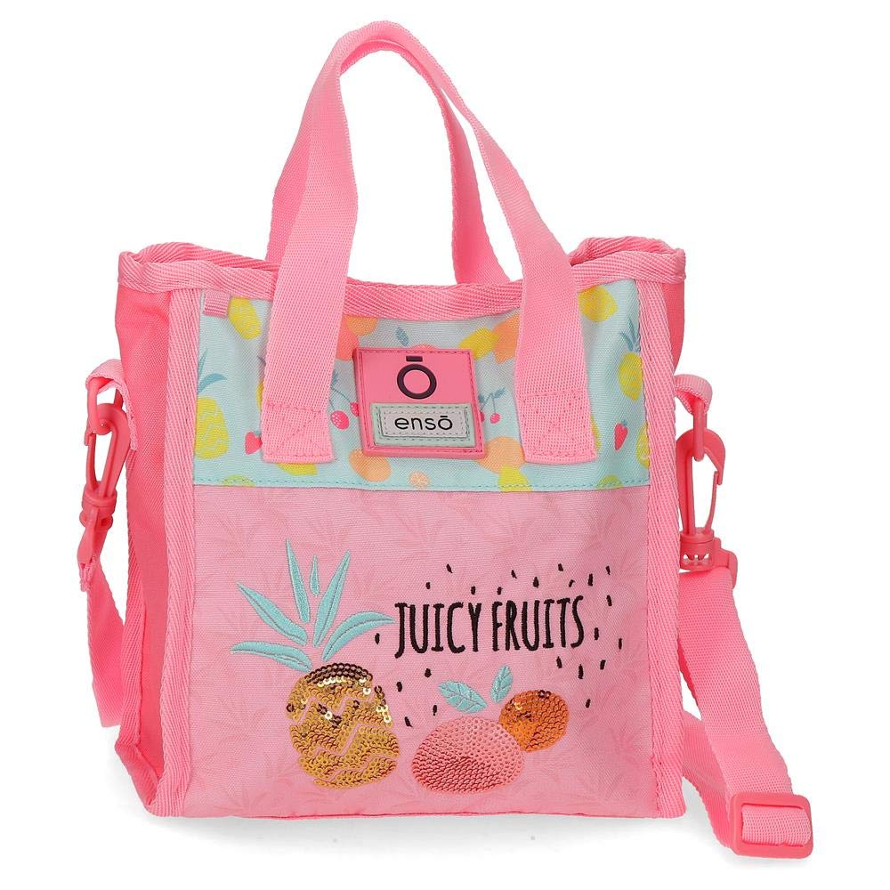 Enso Juicy Fruits, Bolso Niñas, Multicolor, 20x22x10 Cms