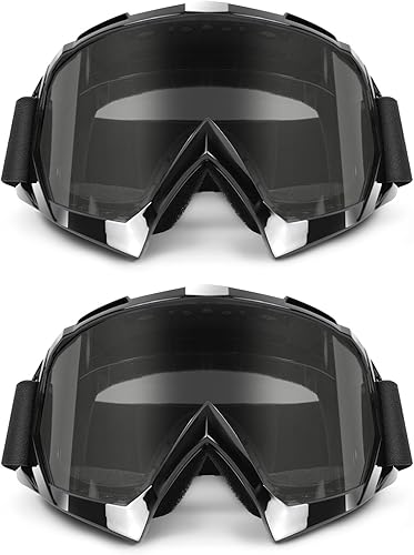 Lentes de motocross y cuatrimoto - Lentes de carreras MX y MTB, lentes de protección para bicicleta, lentes de seguridad para adultos, jóvenes,