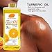 Vitamin C Body Oil, 1000ml Tumeric Body Oil, Retinol Vitamin C 7days, Vit C Body Corrector Oil for Uneven Skin Tone (1000ML VC)