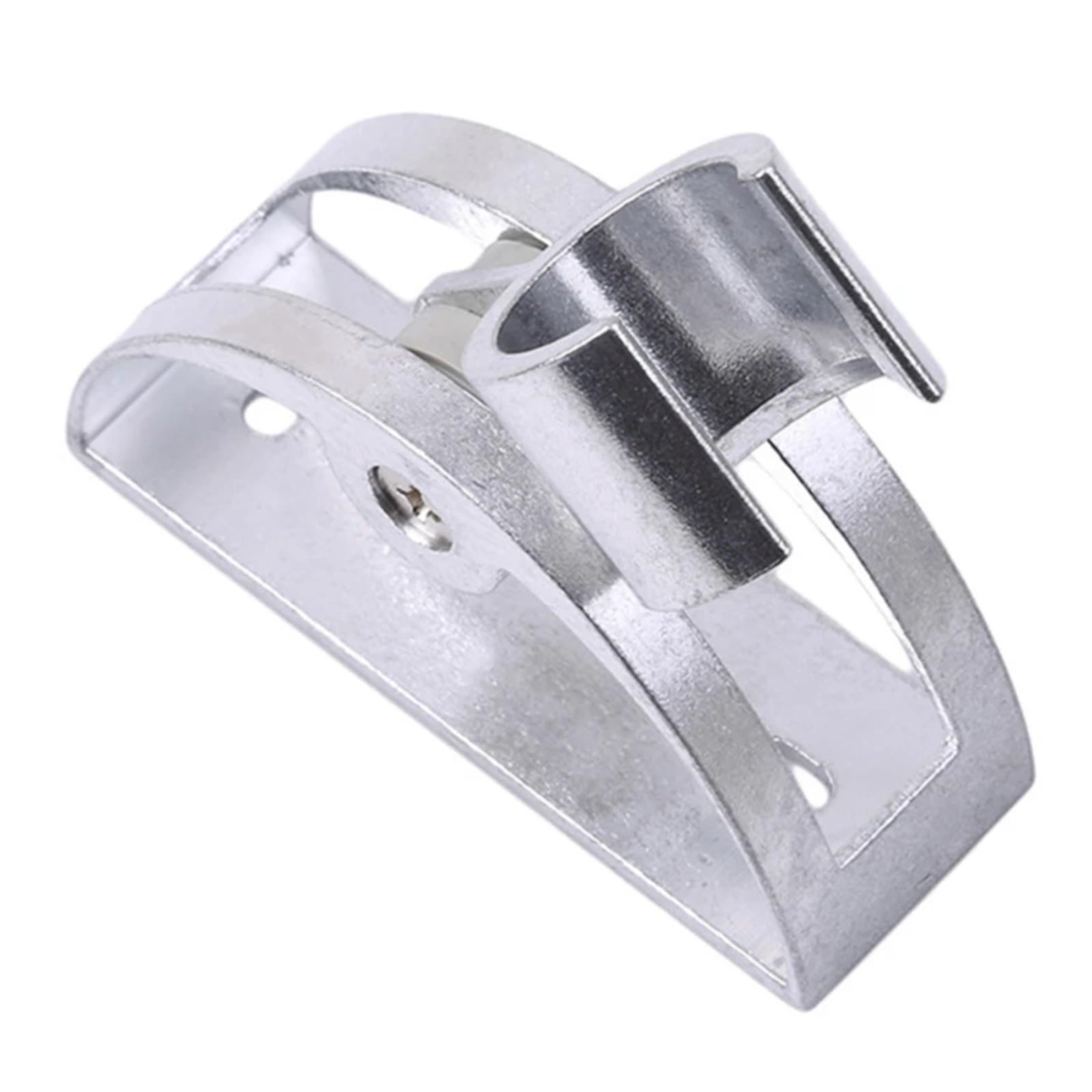 Soporte de ducha de mano con ventosa ajustable, soporte de riel de ducha chapado completo, accesorios de baño elegantes para una fácil instalación (plateado)
