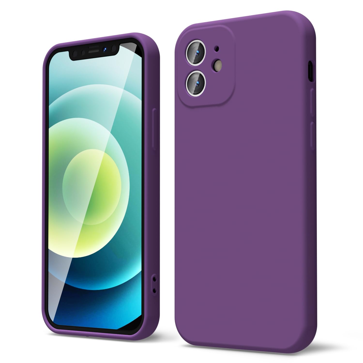 oakxco for iPhone 16 Pro Max Case Liquid Silicone, Soft Rubber Gel Elegant Aesthetic Basic Simple Cover, Cute Thin Slim TPU Matte Solid Color Plain Smooth Case for Women Girl, Light Pink — view 1762
