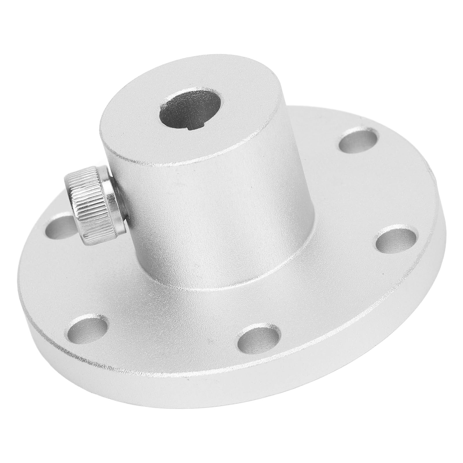 Wellenkupplungs Motoranschluss, 8 mm Flanschwellenkupplung, Aluminiumlegierung, Starre Flanschführung, Wellenkupplungs Motoranschluss mit Passfedernut für 14049 Rad DIY RC
