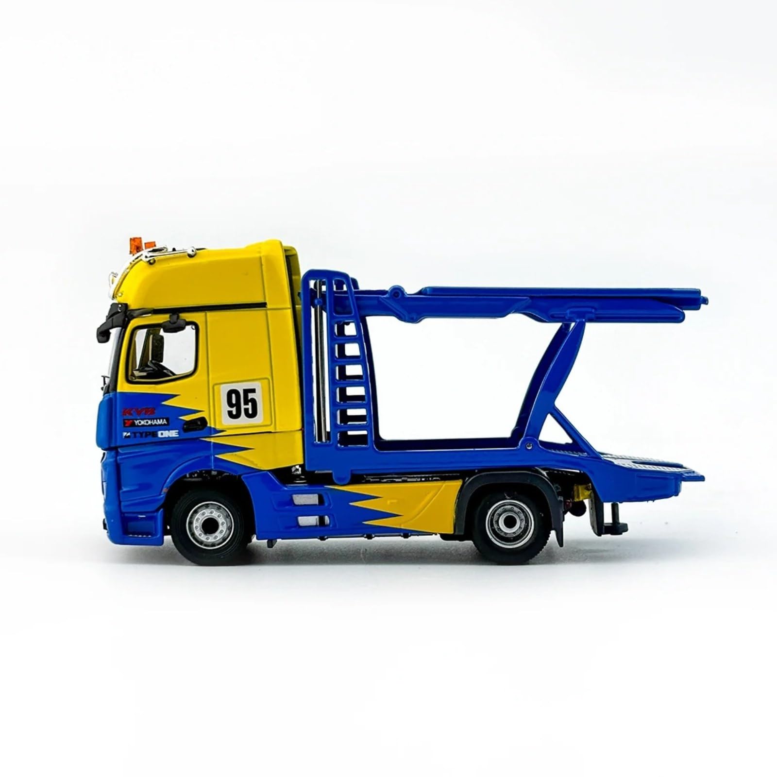 Amazon.com: HTLNUZD New 1/64 Alloy Car 4x2 Semi Trailer Removable