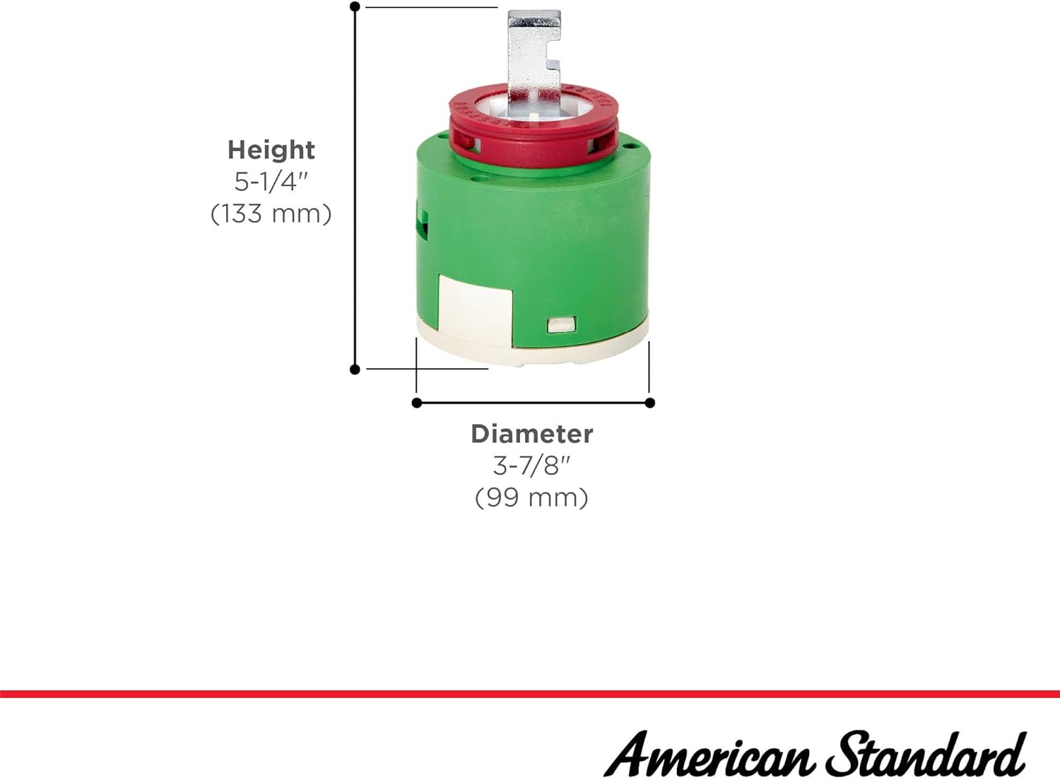 Dimensions of American Standard A951470-0070A Faucet Cartridge