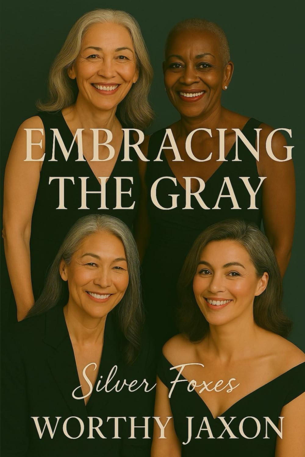 EMBRACING THE GRAY: Gray Hair Empowerment, Aging Gracefully: A Bold Memoir on Midlife Reinvention, Silver Beauty, and Unapologetic Living