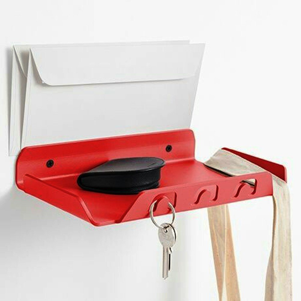 INDIAN DECOR RED Floating Shelf/Utility Shelf/Multipurpose Shelf/Key