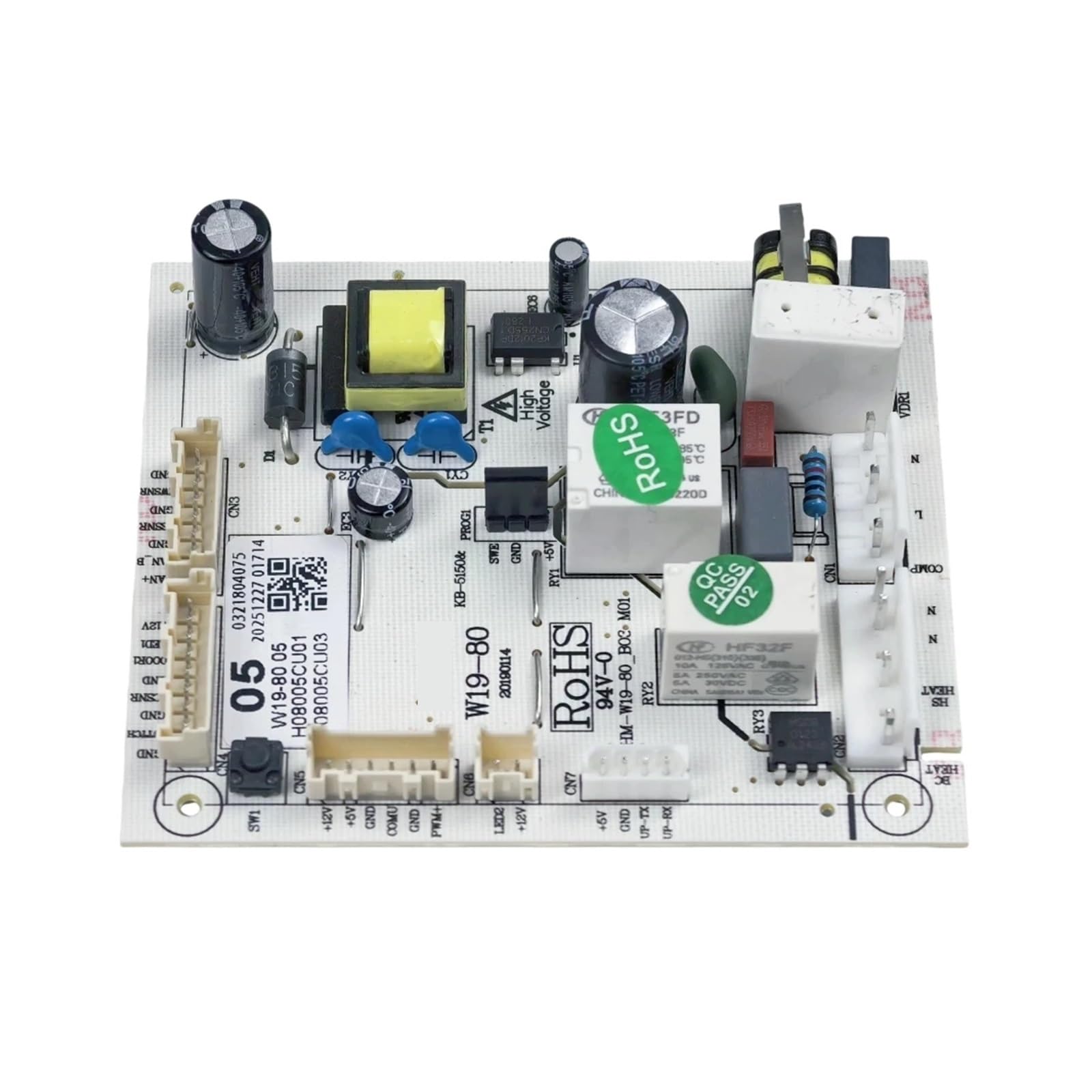 Placa de control de nevera Placa principal W19-80 05 W19-8005, Tablero De Control Para Circuito Refrigerador PCB, Placa Base, Repuestos Congelador