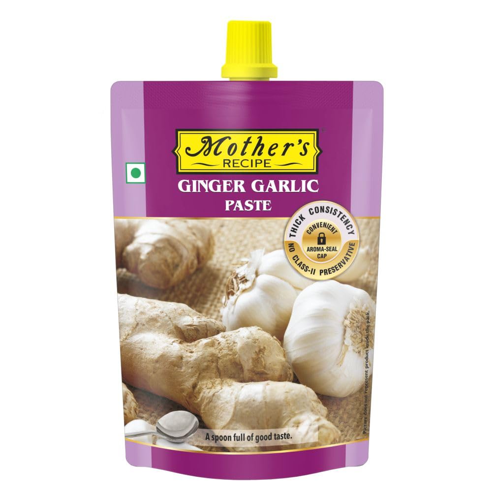 Mothers RECIPE Ginger Garlic Paste|Cooking Paste|Pack Of 5 (B0C8ZBRT57) Amazon Price History, Amazon Price Tracker