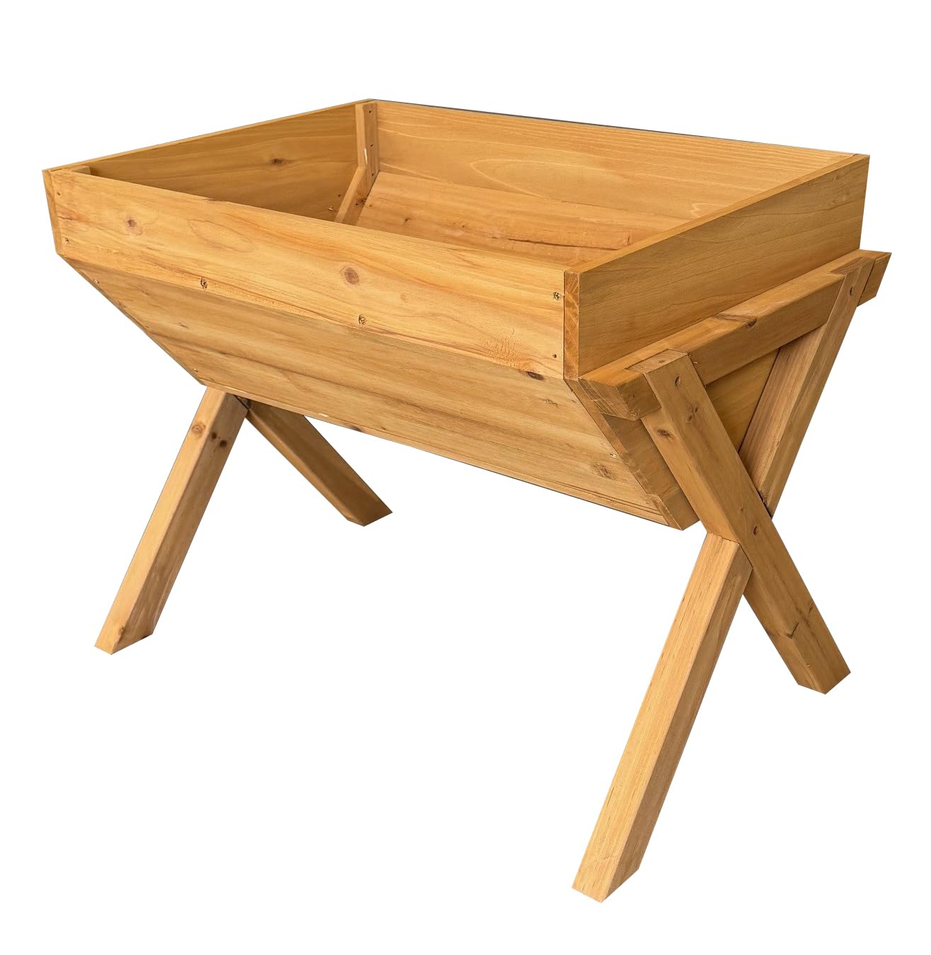 Selections Veg-Trough Wooden Raised Vegetable Bed Planter (100cm)