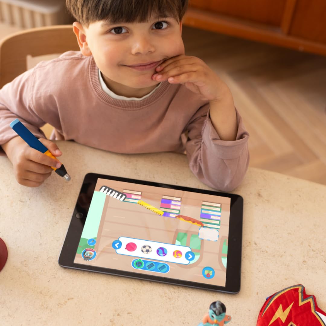 Edurino Figur Ollie Probleme lösen & Argumentieren ab 4 Jahren inkl. App | Innovatives & digitales Lernspiel | Probleme Identifizieren und erkennen | Lösungen Finden | Strategisch Denken