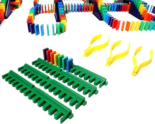 Miniatura 3 de Bulk Dominoes Mini kit de dominó  Juego de dominó, juguetes pequeños STEM STEAM, juegos familiares para niños, juguetes y juegos para niños,