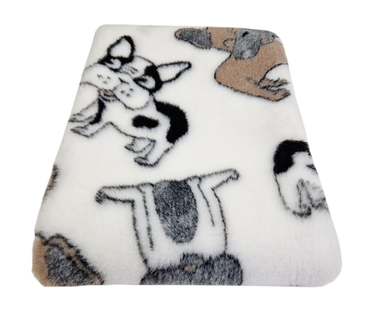 WOOF AND PUP, White, Medium 100cm x 75cm (40" x 30") - Image 3