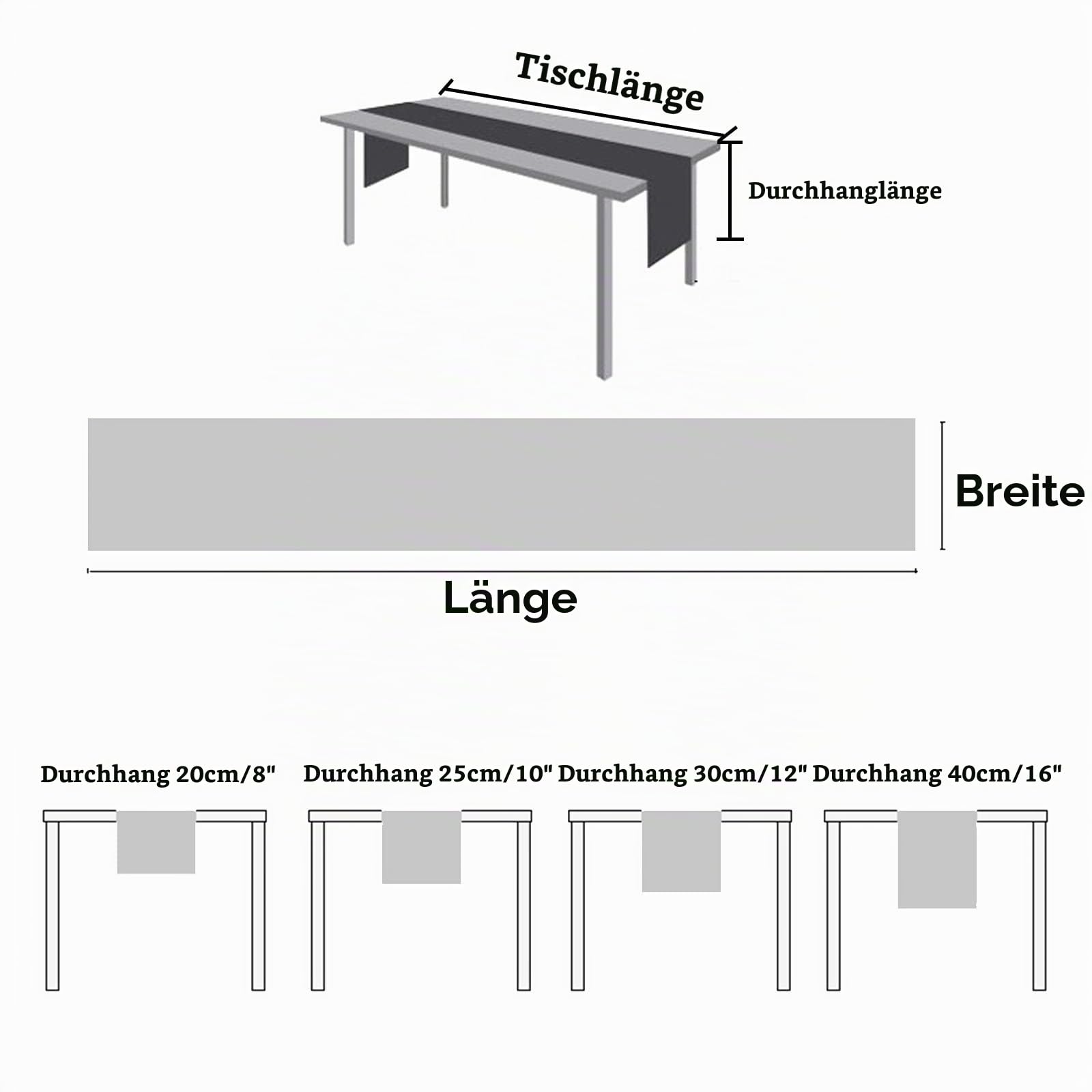 Tischläufer Natürlicher Bambus-Tischläufer, Lang, 40/60/80/100/120/350 cm, Streichholz-Tischset, Tischdecke Für Zimmer/Party/Kommode, Retro-Rechteck(40cmX80cm/16 X32)