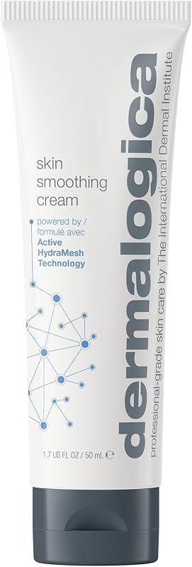 Skin Smoothing Cream, Face Moisturizer with Hyaluronic Acid | Daily Moisturizer with 48-Hour Hydration That Smooths and Softens, with Vitamin C, E, and Hyaluronic Acid