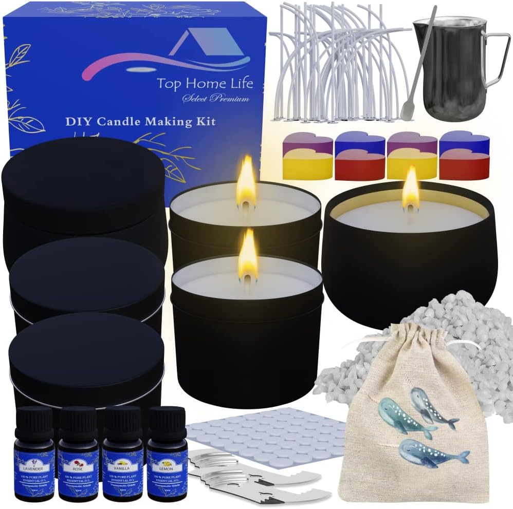 DIY OrganicZ Scented Candle Making Kit for Beginners to Pro Luxury 4