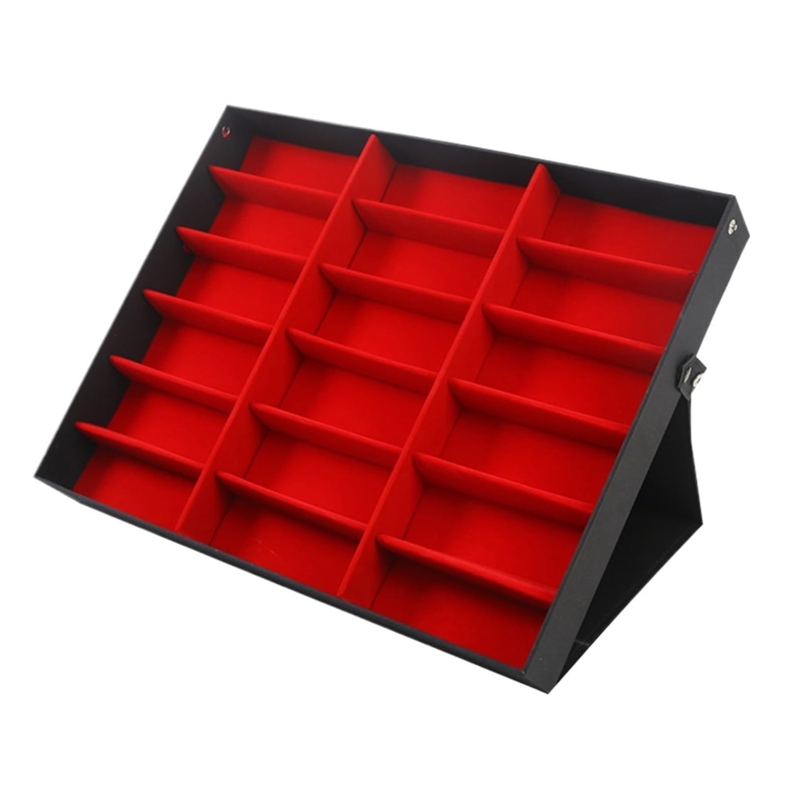Sonnenbrillen Aufbewahrungstablett 18 Sonnenbrillen Brillen Shop Display Ständer Aufbewahrungsbox Etui Tablett Schwarz Tragen Leicht