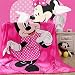Blaze Children's Cartoon Printing Blanket Coral Fleece Blanket (59 by 79 Inch, Minnie)