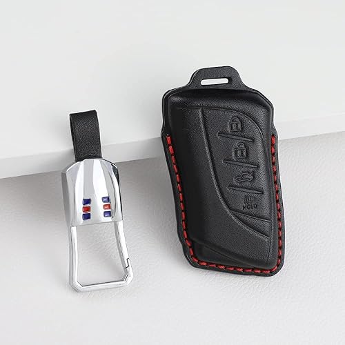 1797 Funda para llavero para Lexus ES LC LS GX UX 2019 - 2022, accesorios para llavero remoto de automóvil, protector de piel para hombres y
