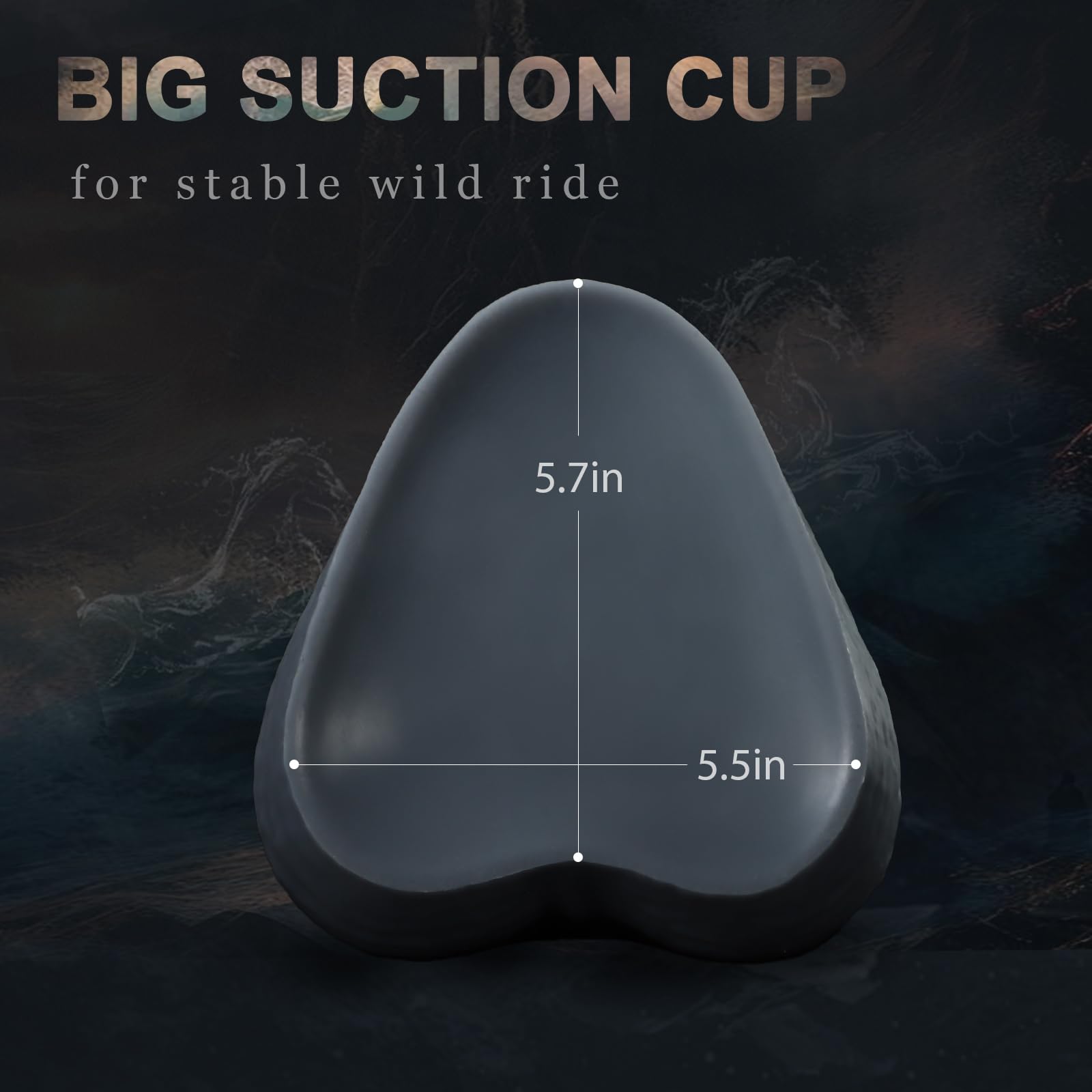 3 Inch Thick Huge Horse Dildo, 11 Inch Monster Cock Fantasy Animal Dildo with Dual Density Silicone Big Kont, XL Girth Dildos Anal Plug Sex Toy for Men Women Couples