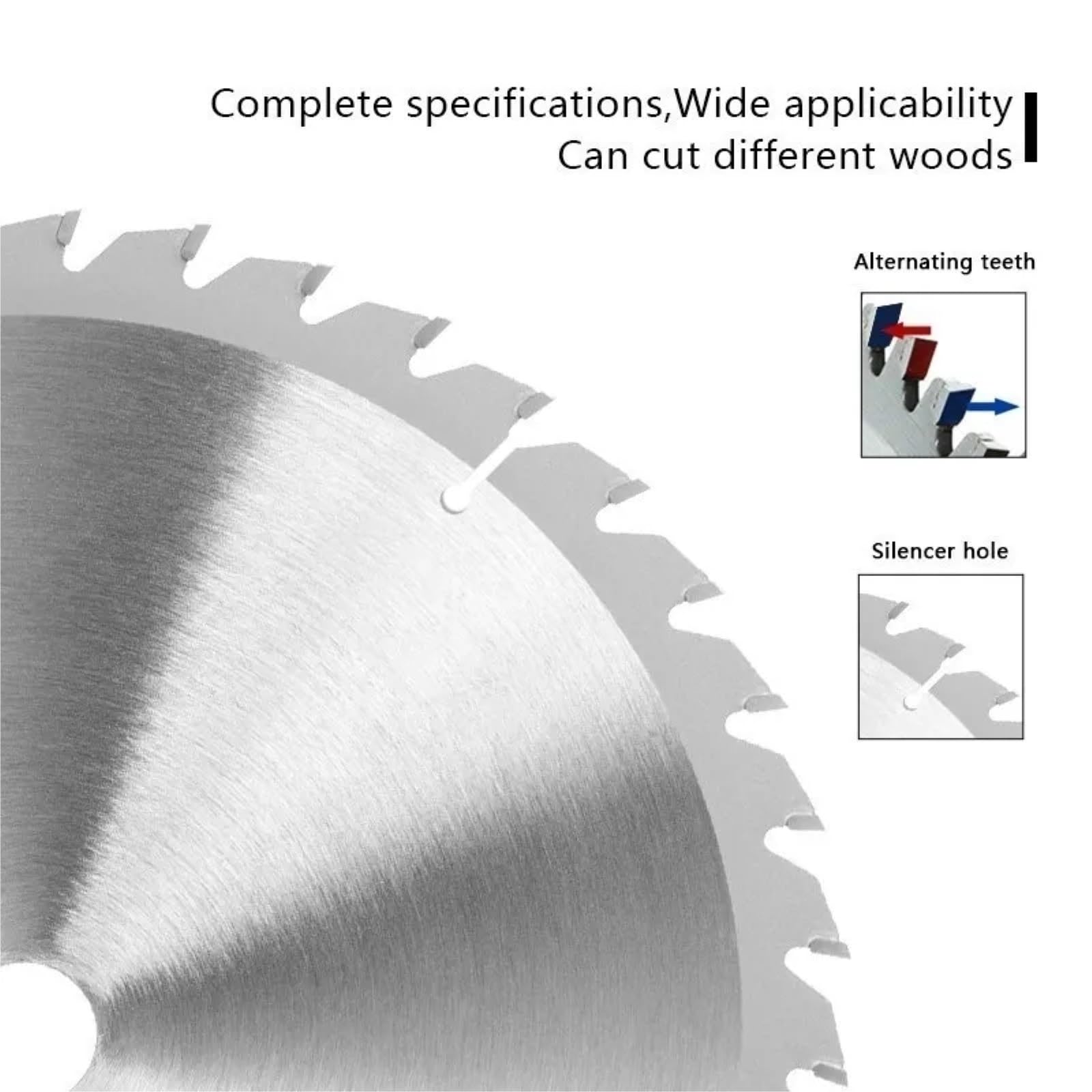 Brzeszczot do cięcia metalu 1PC brzeszczot do piły tarczowej 190mm x 30x20 T/24 T/40 T z twardego stopu TCT tarcza cięcia drewna narzędzie obróbki(190x30mmx24T)