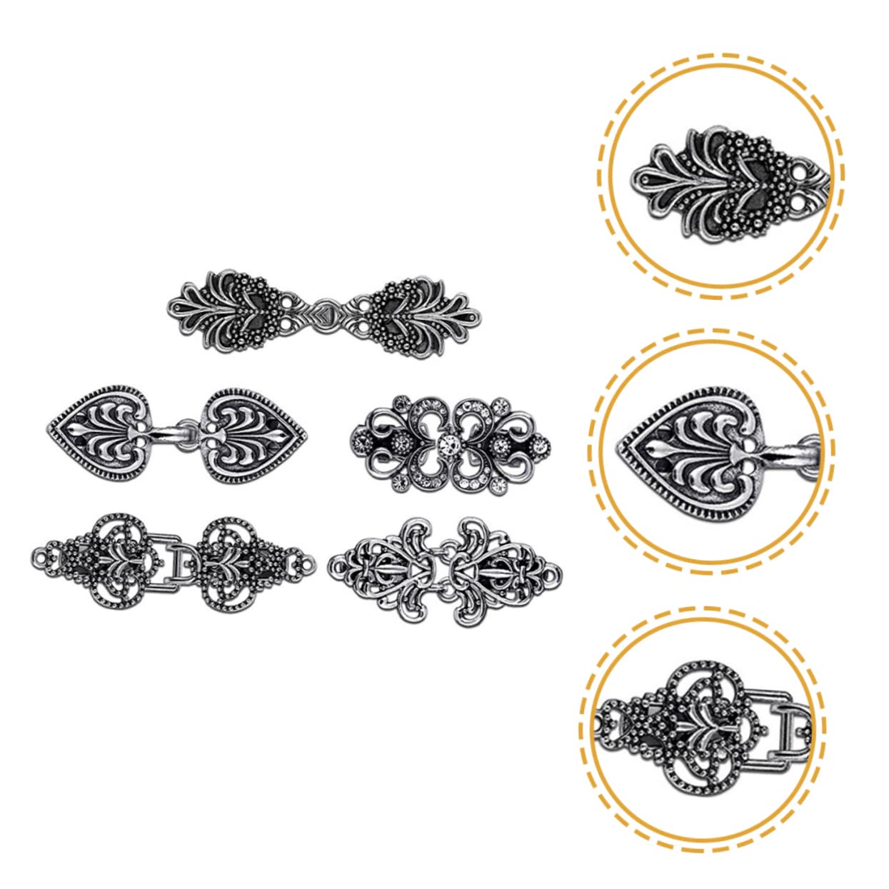 10 Uds Clip De Suéter Clips De Camisa De Clips De Cuello De Vestido Clips De Vestido Cincha Trasera Clip De Cincha De Vestido Clips De Chal De Suéter Clips De Vestido De