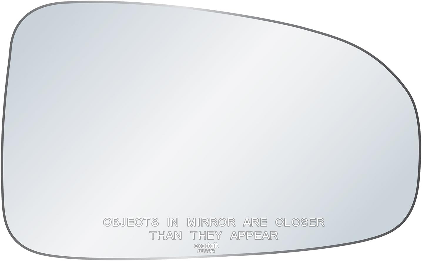 exactafit 8399R Passenger Side Mirror Glass Replacement Repair Compatible With 2000 2001 2002 2003 2004 2005 Chevy Impala