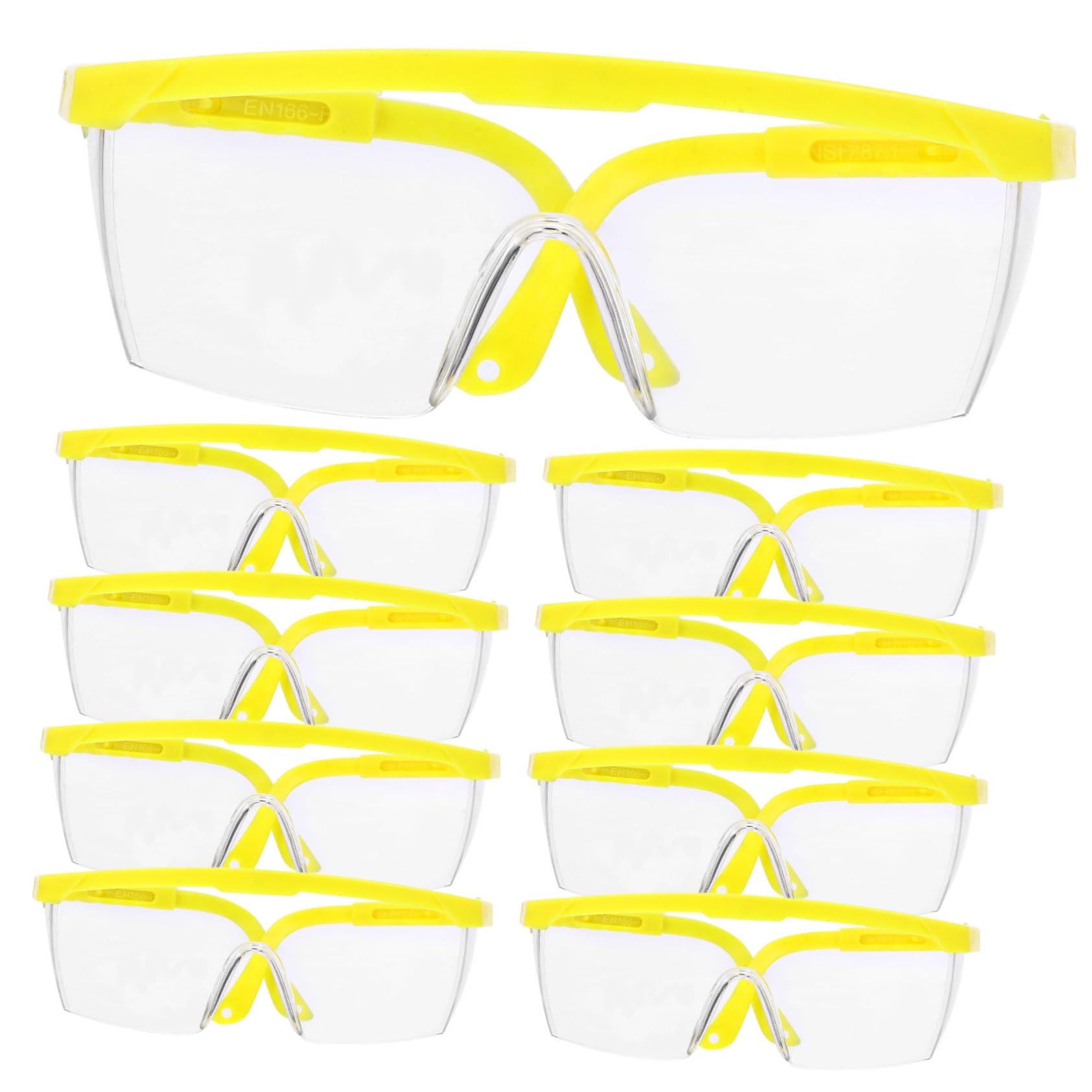 OUNONA Splash Goggles Set of 12 Comfortable Fit Protect Eyes from Wind Sun Lightweight for Cycling Hiking