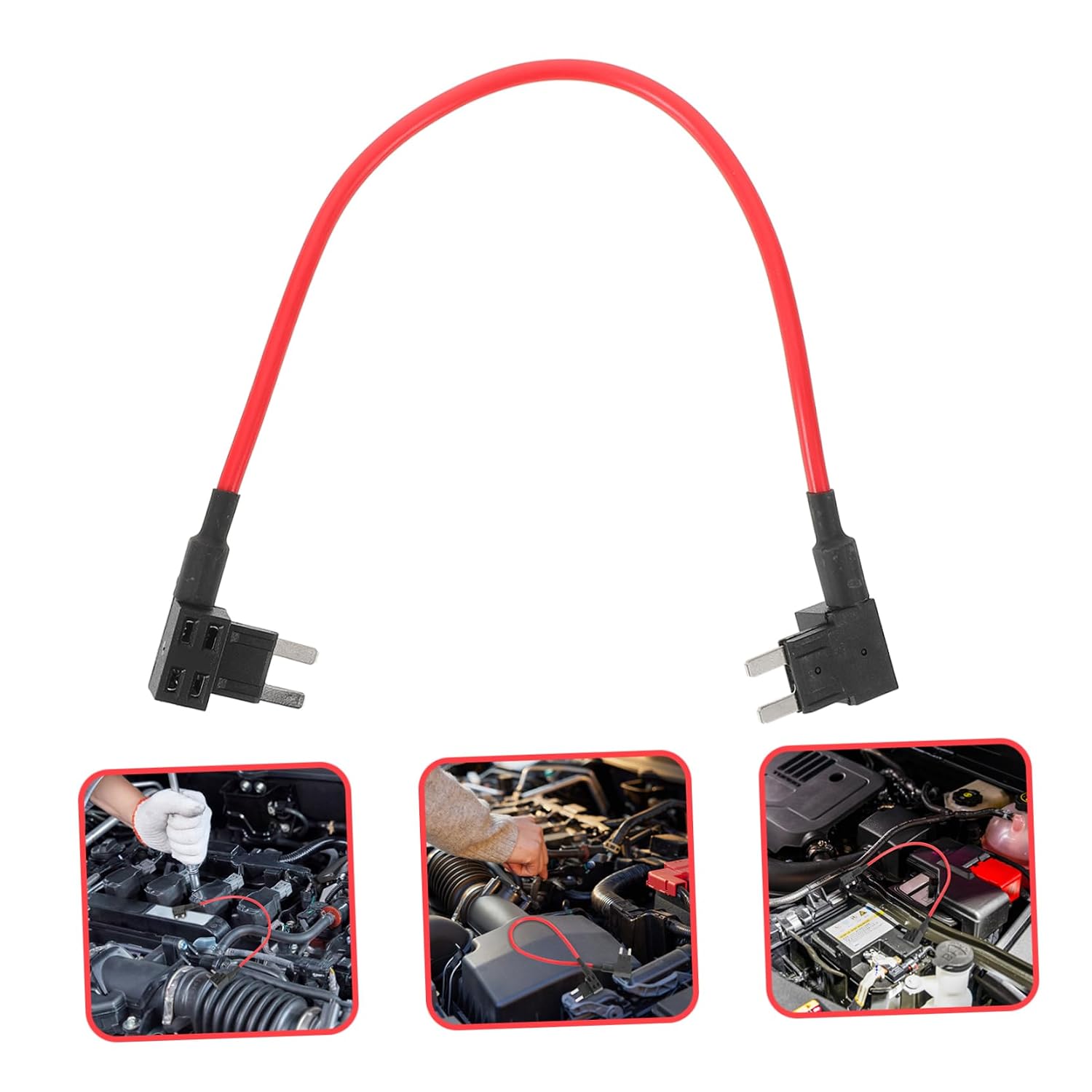 Cabilock Fuse Holder Wire Harness Automotive Replacement Fuse Holders for Car Wire Tap