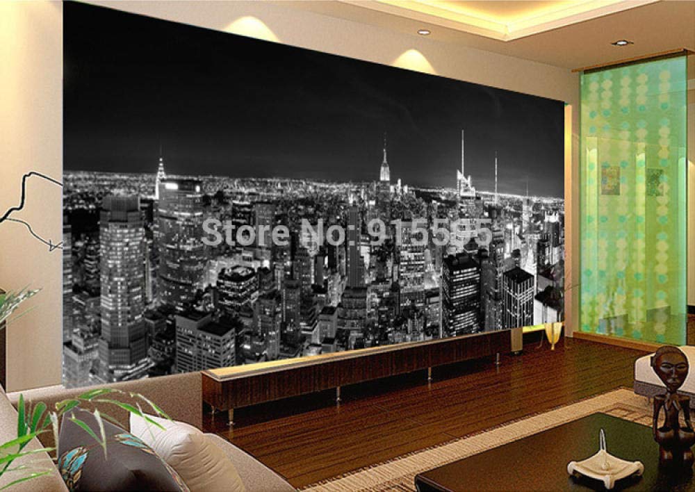 Papier peint photo personnalisé New York papier peint architectural salon 350x245