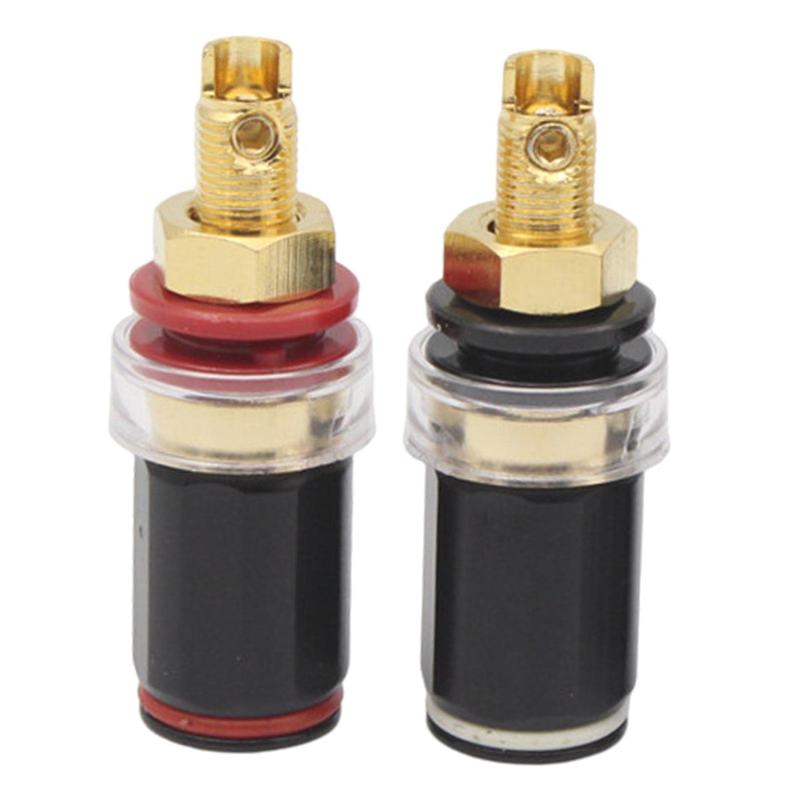 2 Pair Pure Copper Amplifier Speaker Terminal Binding Post Gold Plating| Consumer Electronics|TV Video & Home Audio|TV Video & Audio Parts|Amplifier Parts & Components-image-13