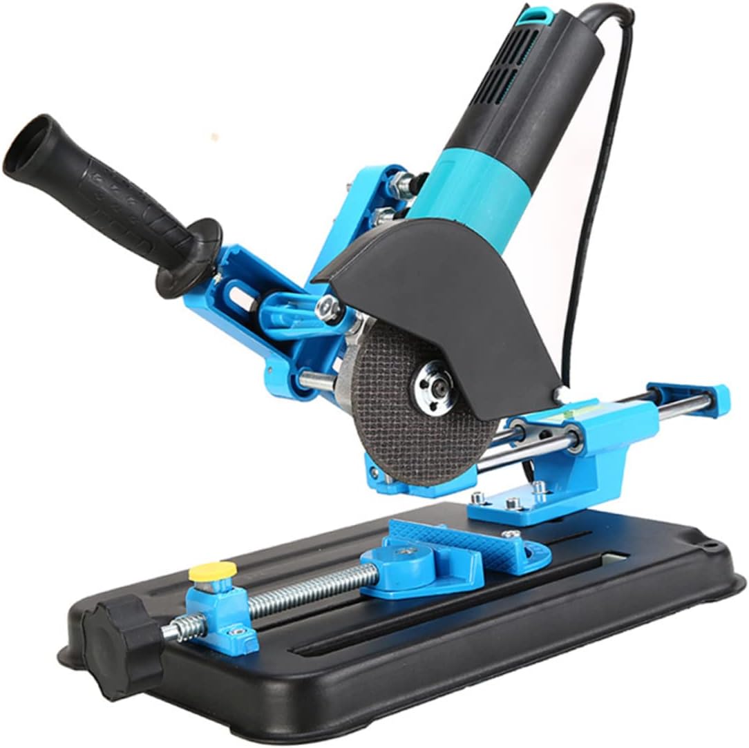 Lurrose Angle Grinding Machine Rack with Extended Handle Non Slip Holder for Safer Use Precision Angle Holder for DIY and Professional Applications Durable and Easy to Install