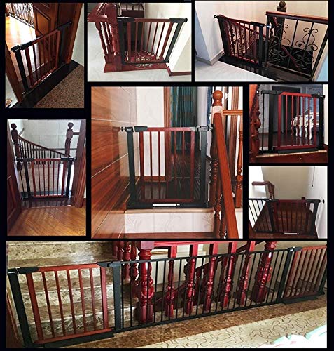 Porte de sécurité bois extra large 229-236cm pour chien chat et bébé - 8