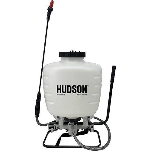 Hudson 4 Gallon Piston Pump Backpack Sprayer