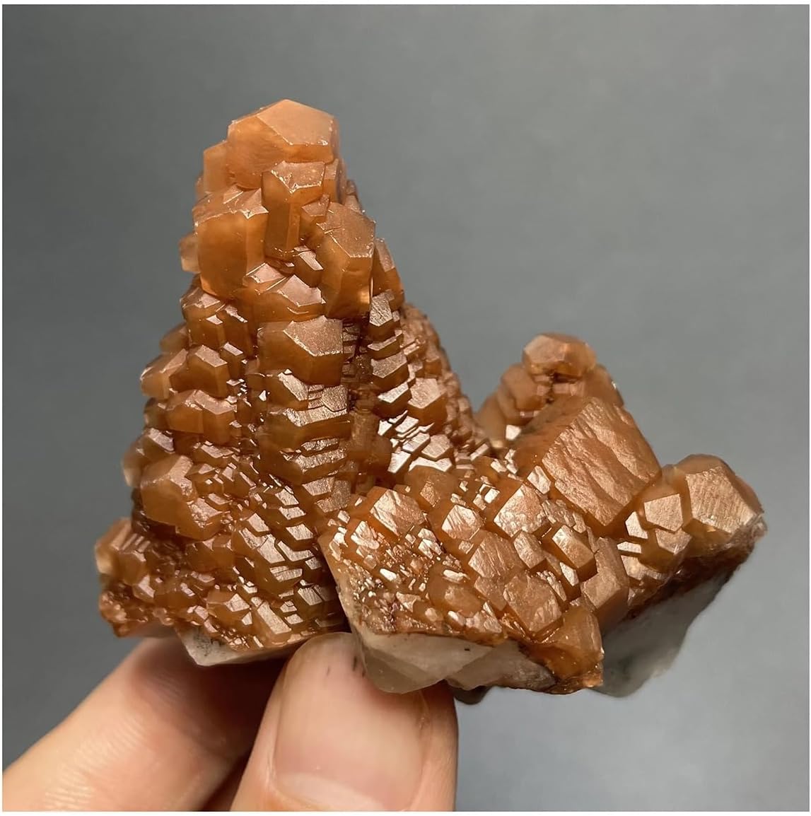 Crystal Stone Home Decor Natural Stone Red Calcite Crystal Quartz Mineral Specimen Rock Home Decoration