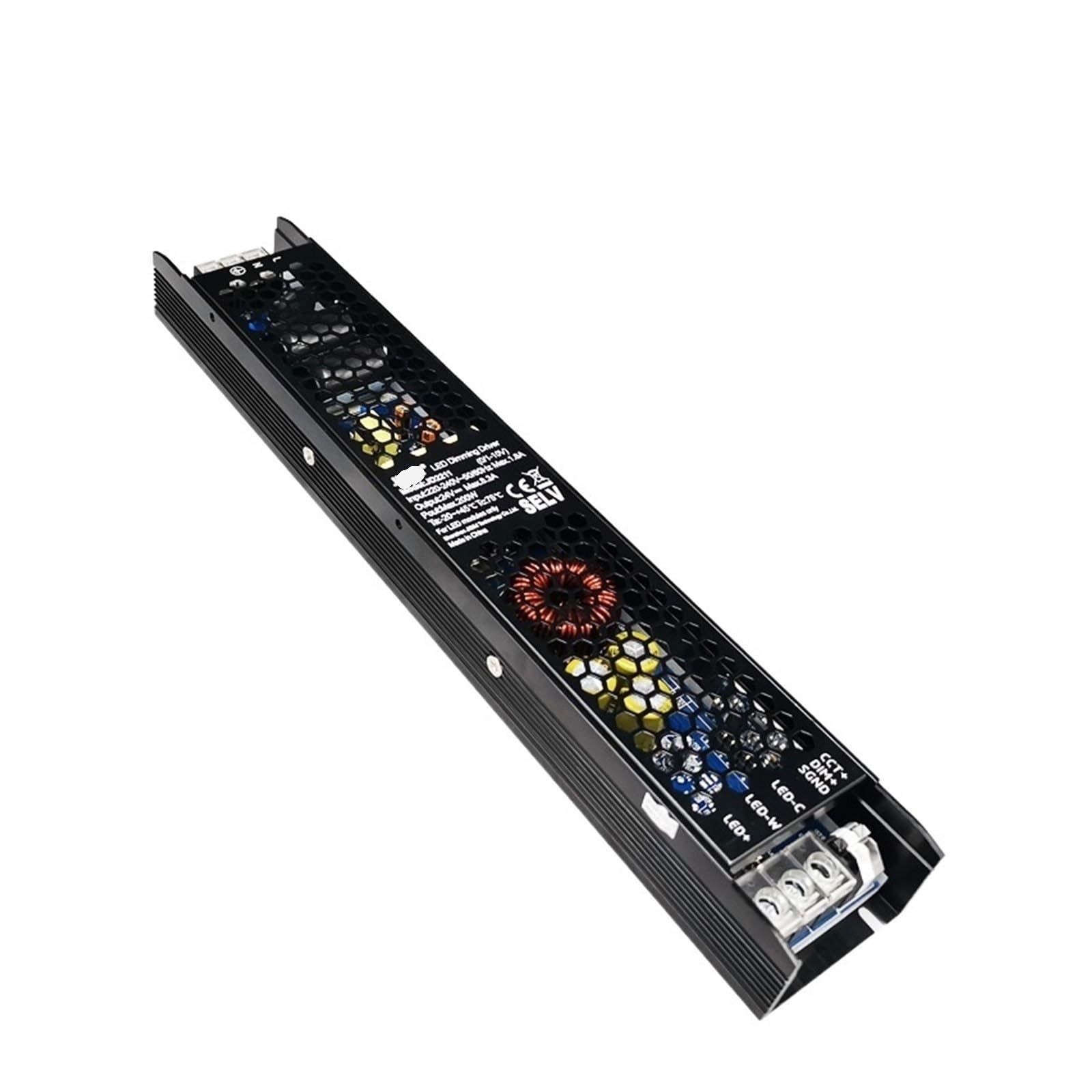LED bicolore sans scintillement avec l'alimentation 24V 200W à démarrage lent 0-10V
