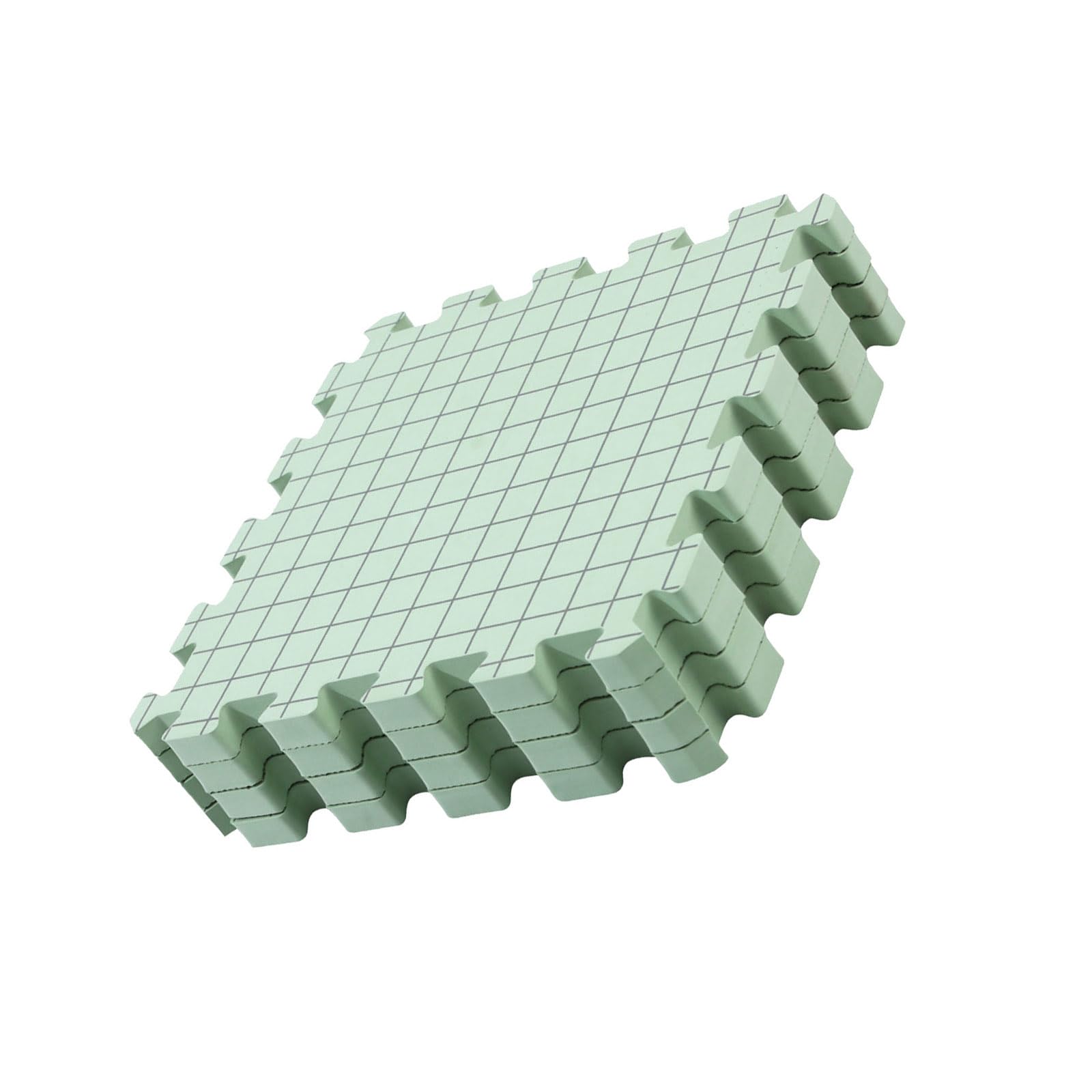 Tsophreniq 4Pcs Knitting Blocking Pad 12.6x12.6Inch Gridded Knit Blocking Foam Mat for Granny Square Making Crocheting and Knitting Fabric Boards