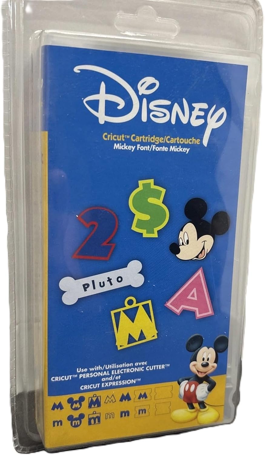 Cricut Disney Cartridge, Mickey Font