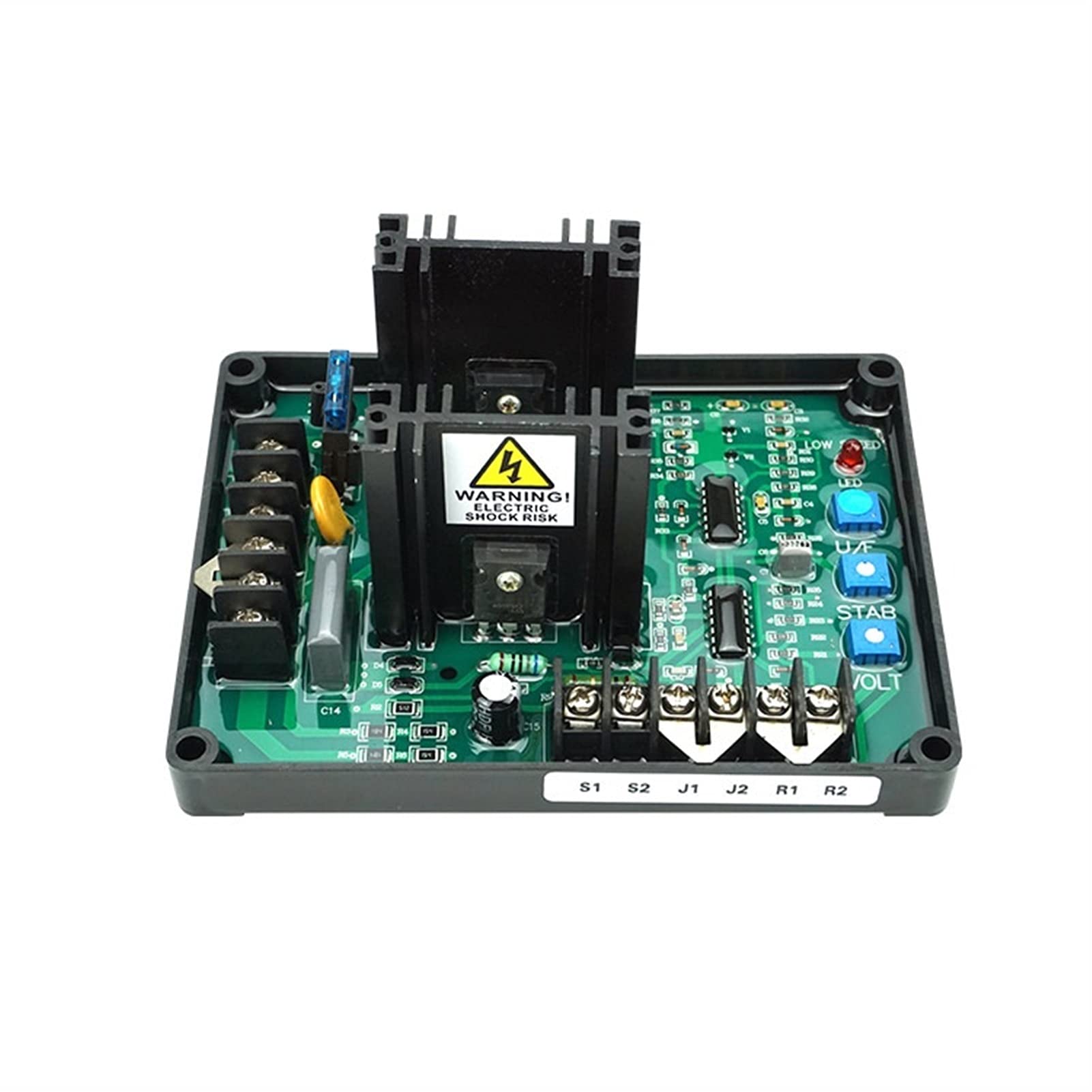 Avr Regulator ciśnienia silnika Akcesoria do bezszczotkowych generatorów wysokoprężnych Akcesoria do regulatora napięcia automatycznego regulatora napięcia (rozmiar: GAVR-20B)
