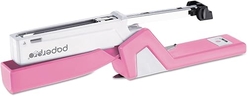 Miniatura 5 de PaperPro 1588Lazo rosa CompactGrapadora Capacidad de 15-sheet color rosa y blanco